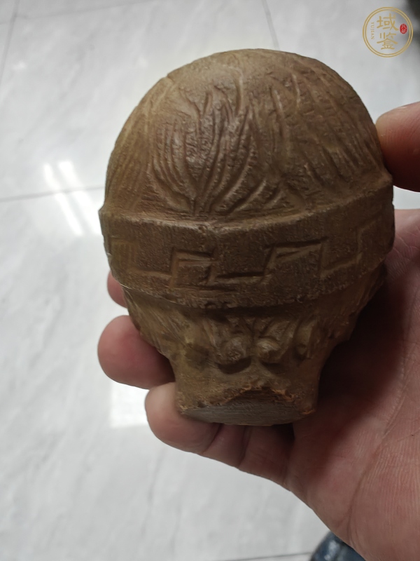 古玩玉器古羅馬石雕像真品鑒賞圖