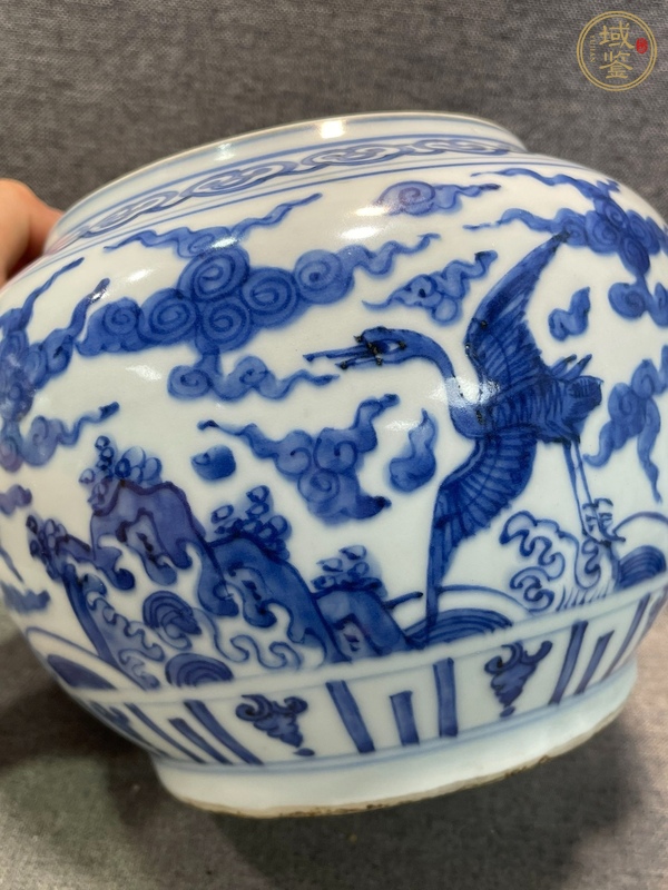 古玩陶瓷青花罐真品鑒賞圖