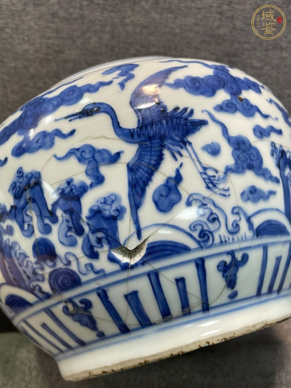 古玩陶瓷青花罐真品鑒賞圖