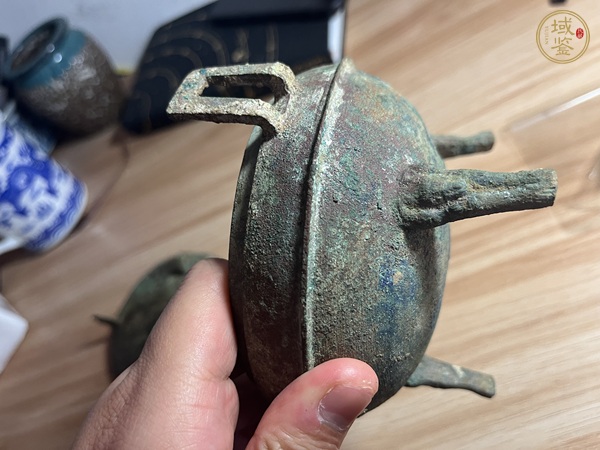 古玩銅器青銅鼎真品鑒賞圖