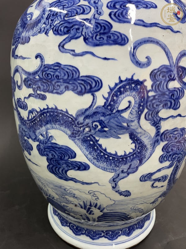 古玩陶瓷青花瓶真品鑒賞圖