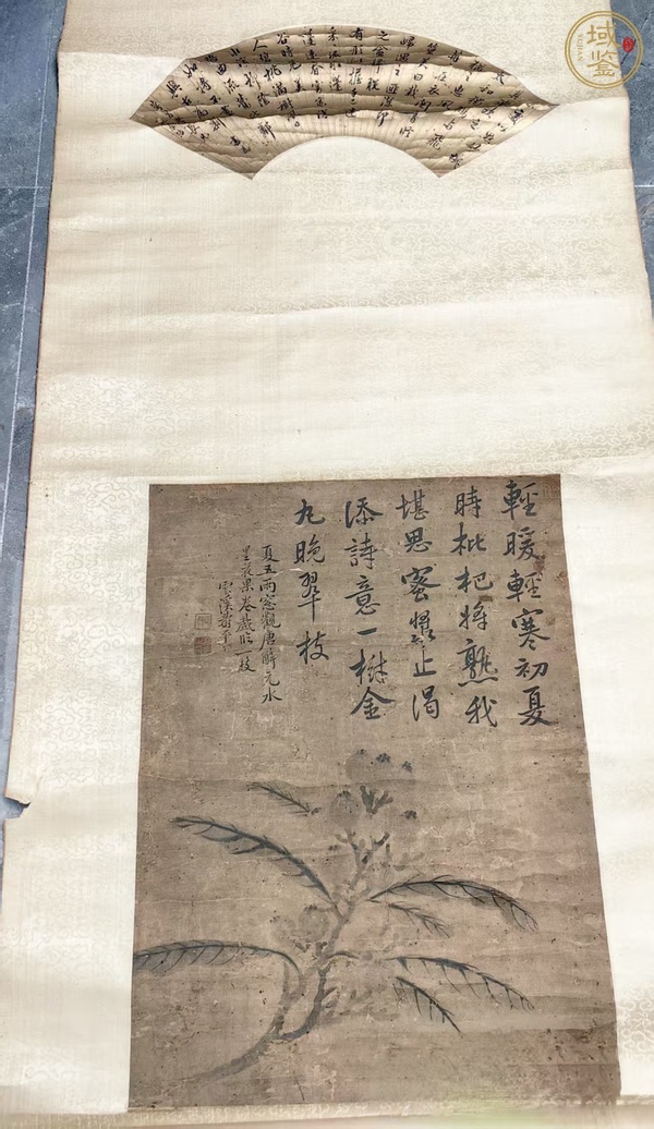 古玩字畫(huà)枇杷將熟我堪思真品鑒賞圖