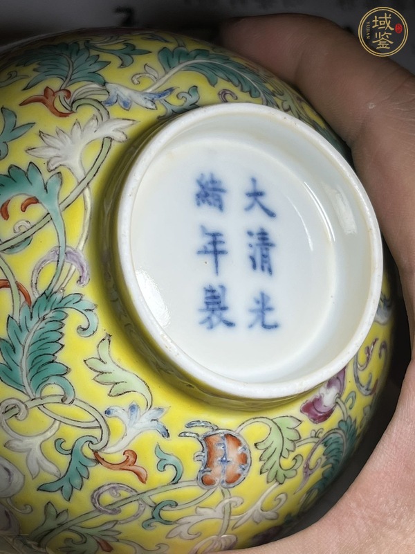 古玩陶瓷粉彩碗真品鑒賞圖