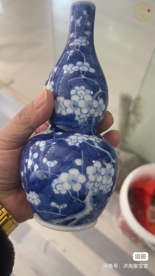 古玩陶瓷青花葫蘆瓶真品鑒賞圖