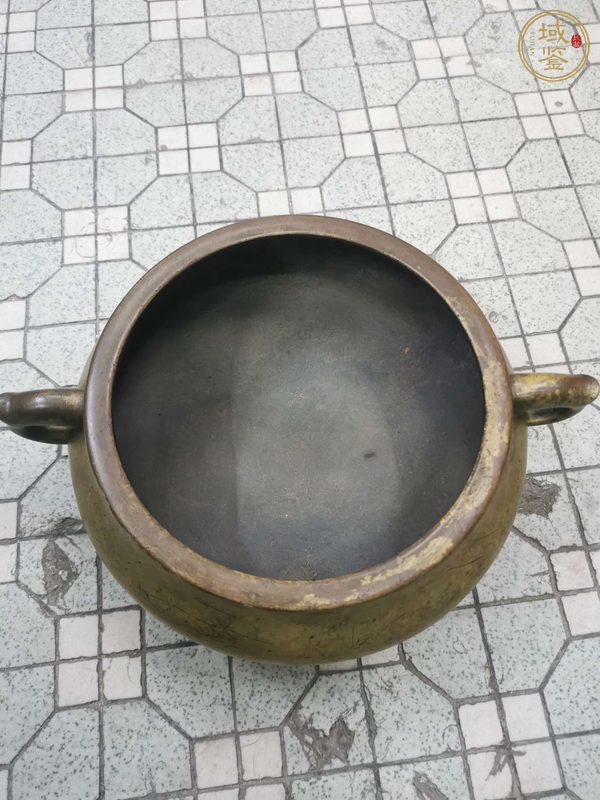 古玩銅器爐子真品鑒賞圖