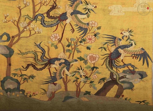 古玩雜項(xiàng)緙絲畫真品鑒賞圖