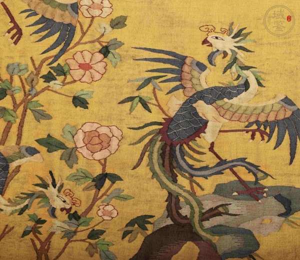 古玩雜項(xiàng)緙絲畫真品鑒賞圖