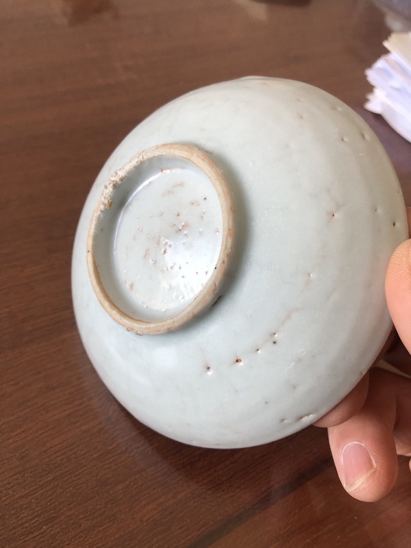 古玩陶瓷一葉知秋青花盤拍賣，當前價格680元