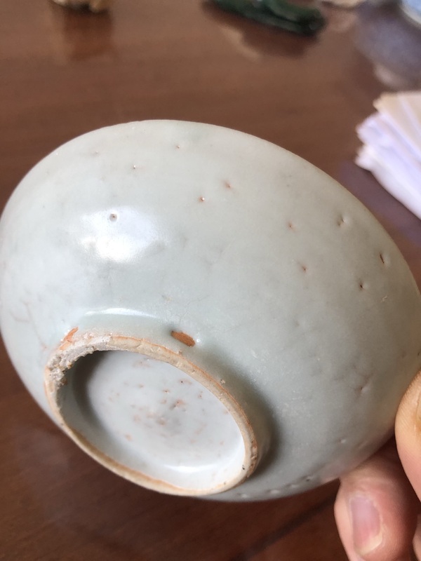 古玩陶瓷一葉知秋青花盤拍賣，當前價格680元