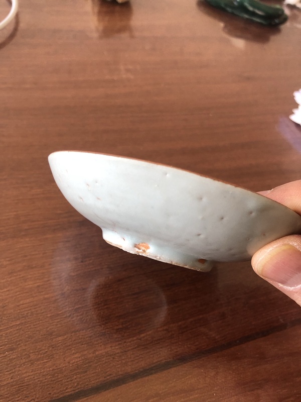 古玩陶瓷一葉知秋青花盤拍賣，當前價格680元