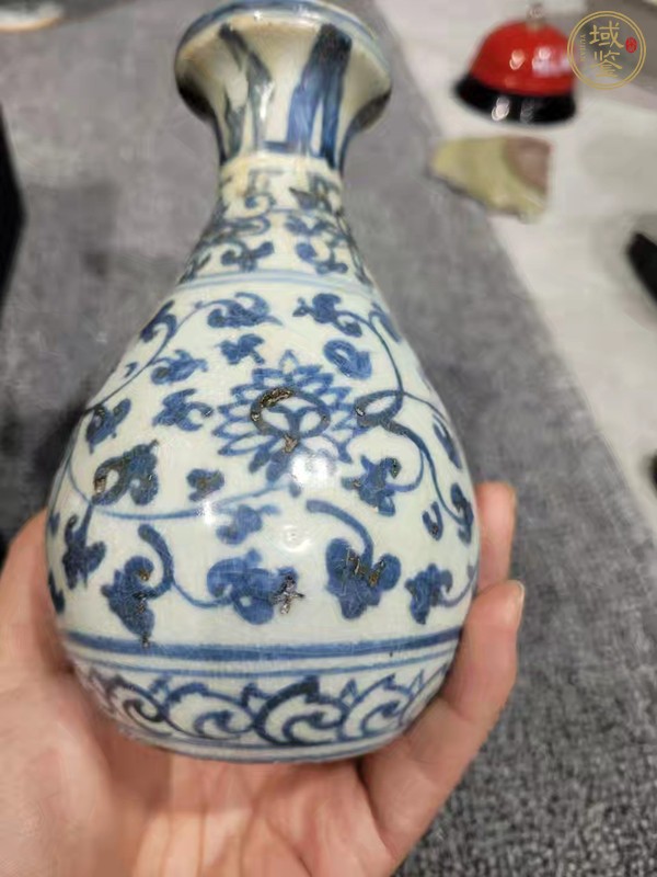 古玩陶瓷青花瓶（疑修）真品鑒賞圖