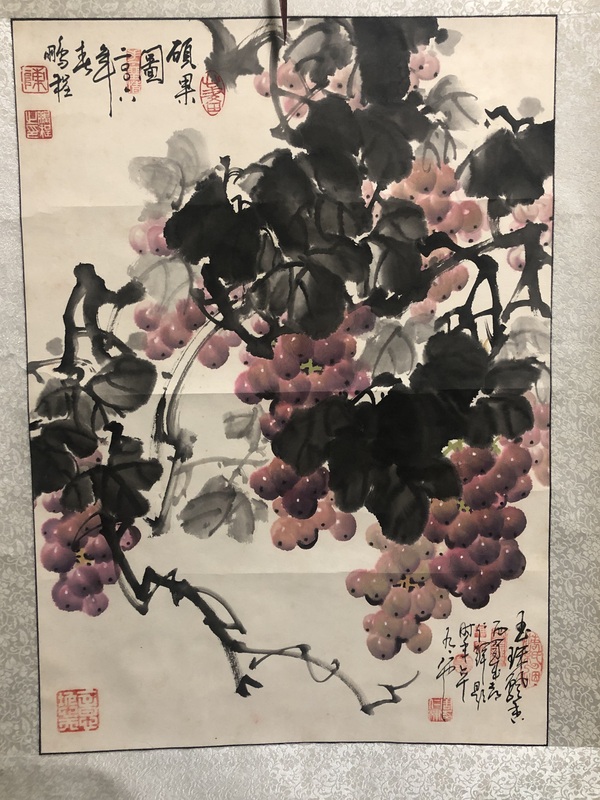 古玩字畫已故周仁輝，陳鵬程老師收藏級精品拍賣，當(dāng)前價格688元