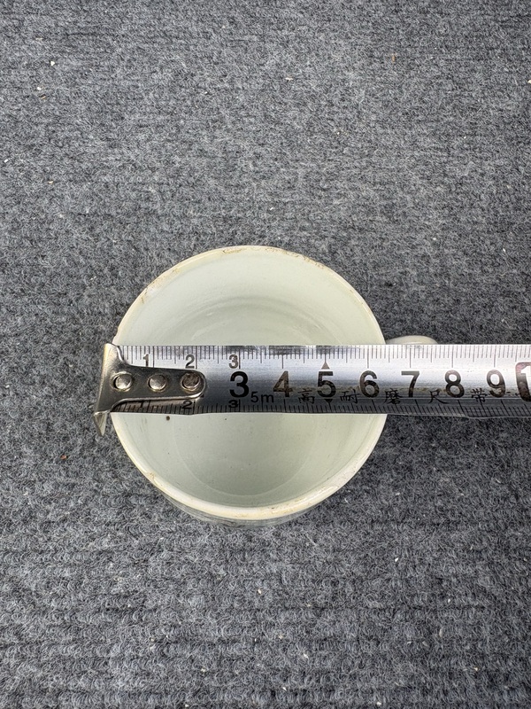 古玩陶瓷粉彩美人如玉把杯拍賣,當前價格288元