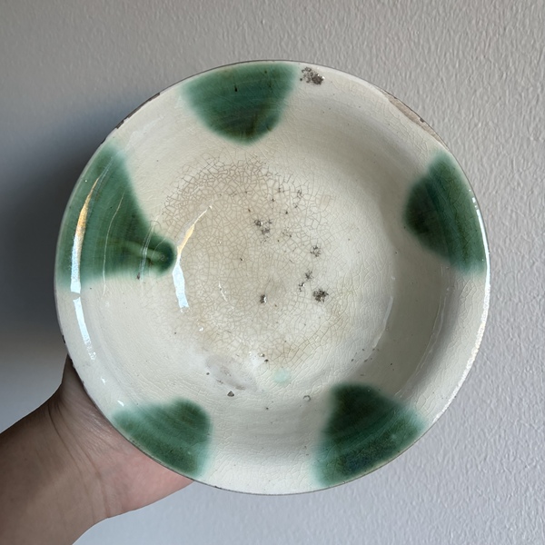 古玩轉(zhuǎn)賣五代邢窯點彩碗（可能沾一些宋 ）拍賣，當前價格399元