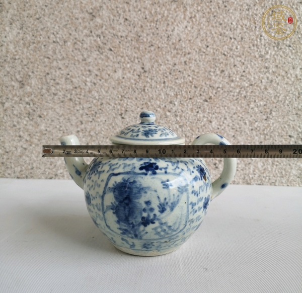 古玩陶瓷青花執(zhí)壺真品鑒賞圖