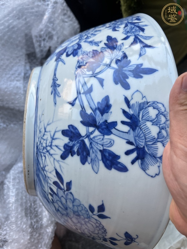 古玩陶瓷青花大碗真品鑒賞圖