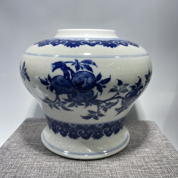 古玩轉(zhuǎn)賣青花罐拍賣，當(dāng)前價(jià)格260元
