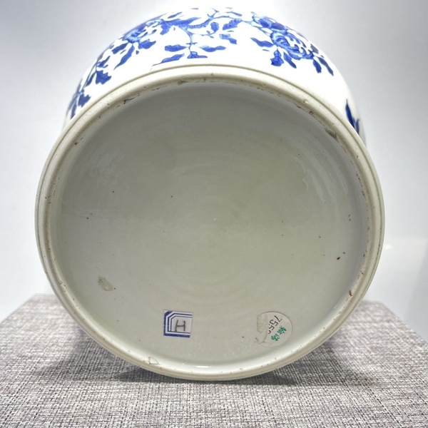 古玩陶瓷青花罐拍賣,當前價格35000元
