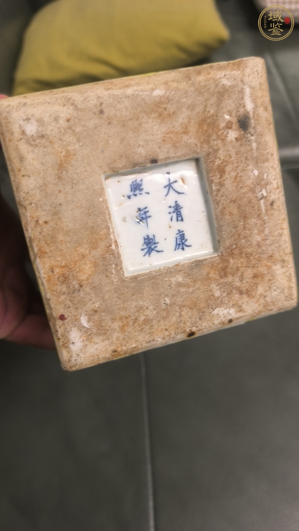 古玩陶瓷粉彩四美圖天圓地方瓶真品鑒賞圖