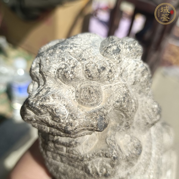 古玩雜項(xiàng)青石獅真品鑒賞圖