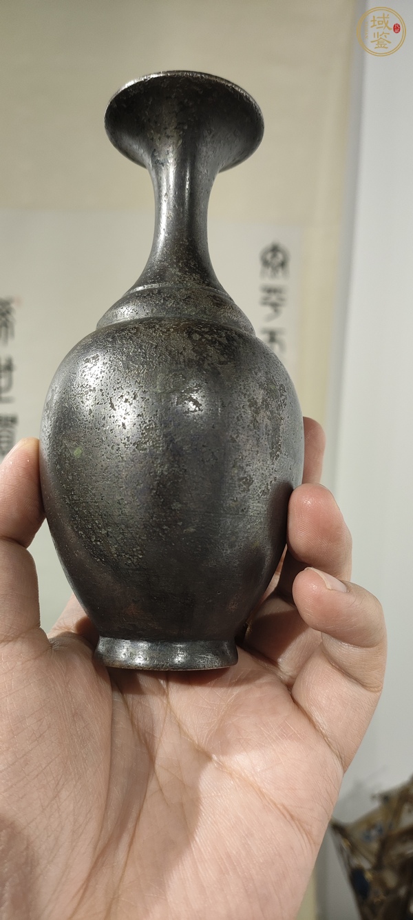 古玩銅器凈瓶真品鑒賞圖