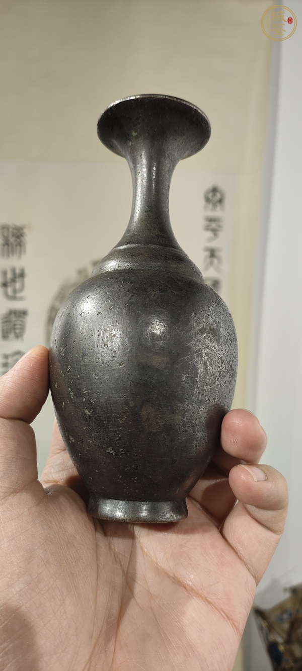 古玩銅器凈瓶真品鑒賞圖