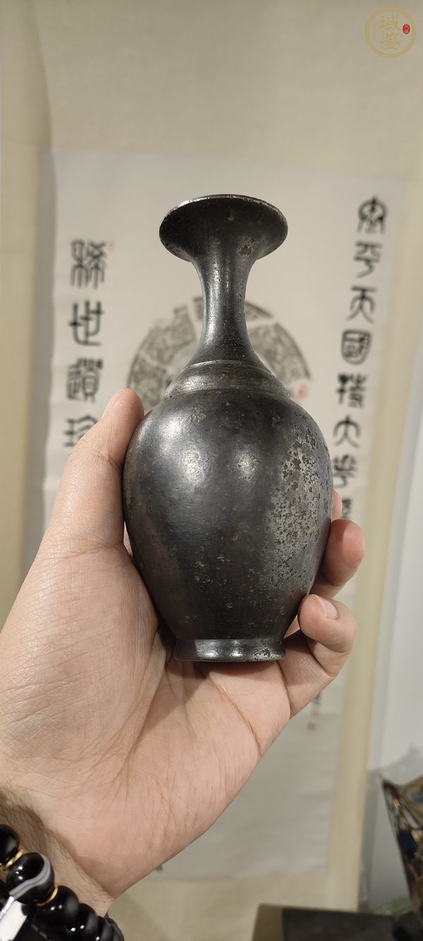 古玩銅器凈瓶真品鑒賞圖