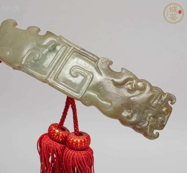 古玩玉器明代龍勾真品鑒賞圖