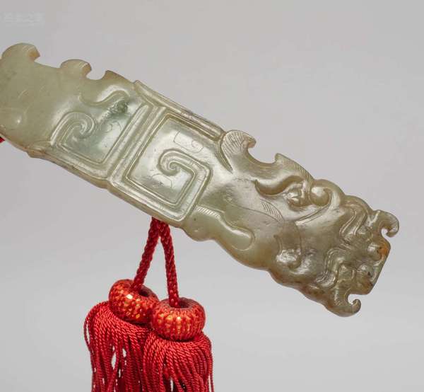 古玩玉器明代龍勾拍賣，當前價格28800元