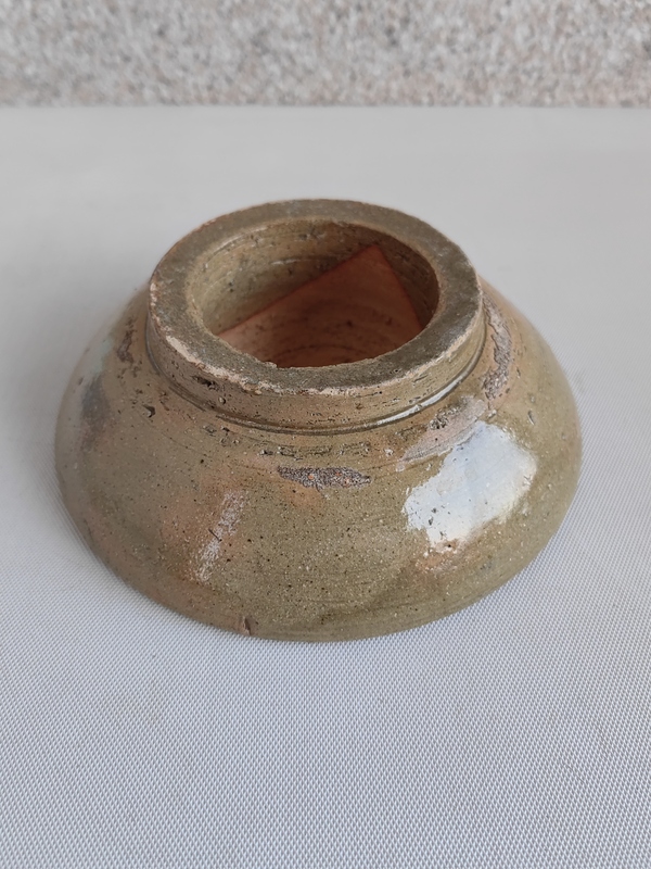 古玩陶瓷青釉研磨茶碗拍賣,當前價格980元