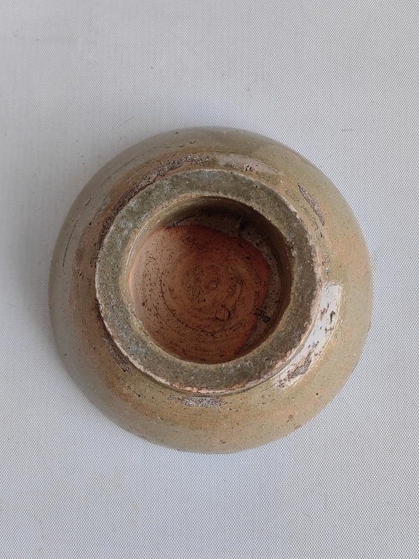 古玩陶瓷青釉研磨茶碗拍賣,當前價格980元