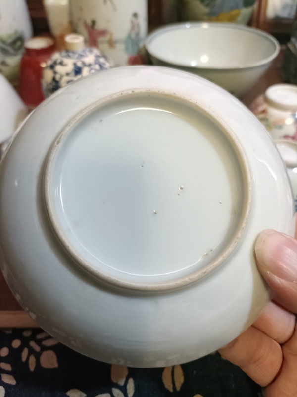 古玩陶瓷道光青花蝶戀花紋盤拍賣，當(dāng)前價格3888元