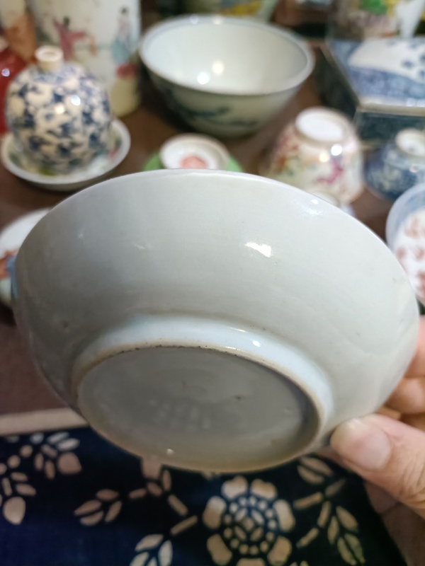 古玩陶瓷道光青花蝶戀花紋盤拍賣，當(dāng)前價格3888元