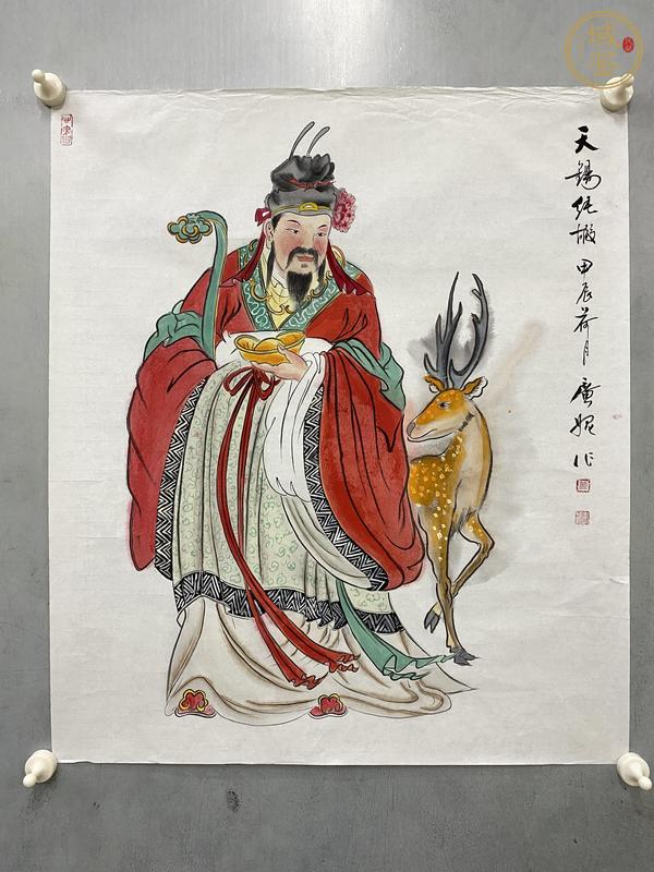 古玩字畫天賜純嘏真品鑒賞圖