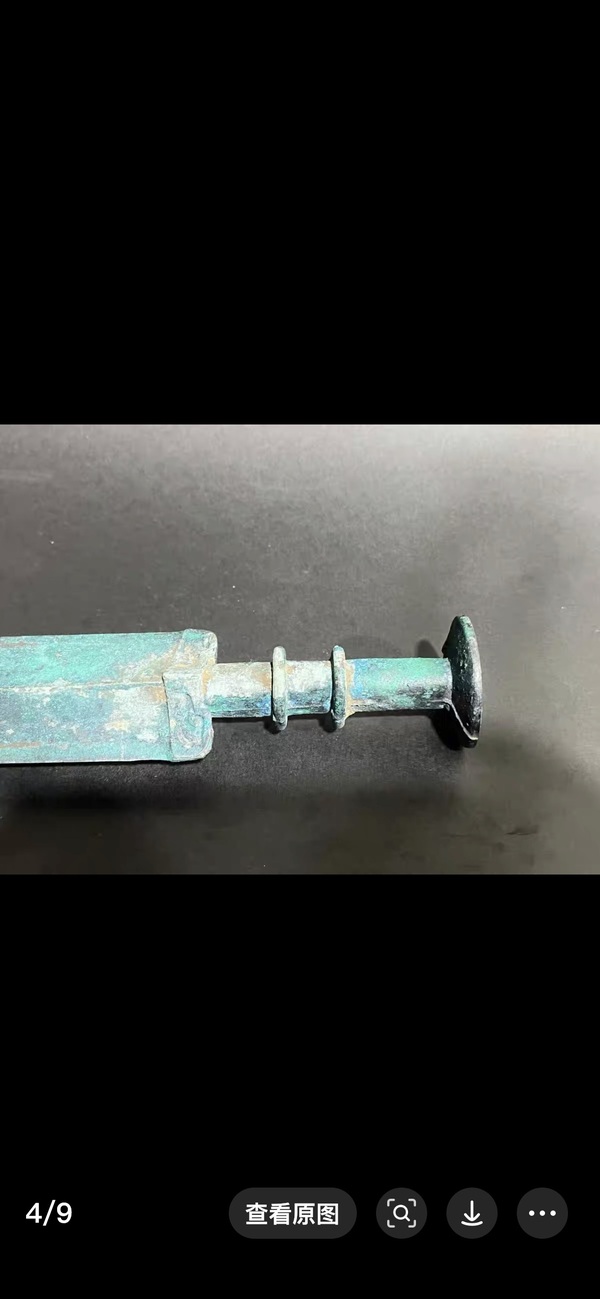 古玩銅器**劍拍賣(mài)，當(dāng)前價(jià)格190000元