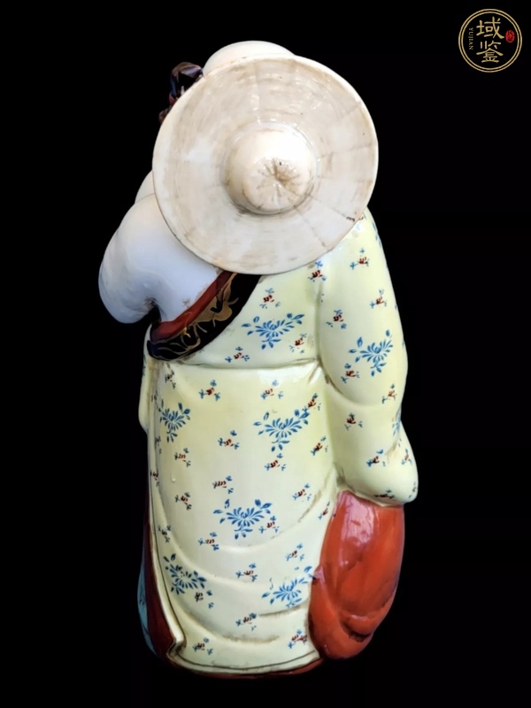 古玩陶瓷彌勒佛塑像真品鑒賞圖