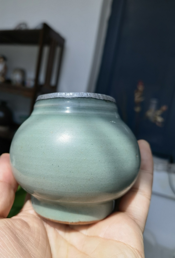 古玩陶瓷南宋龍泉窯殘器拍賣,當前價格2800元
