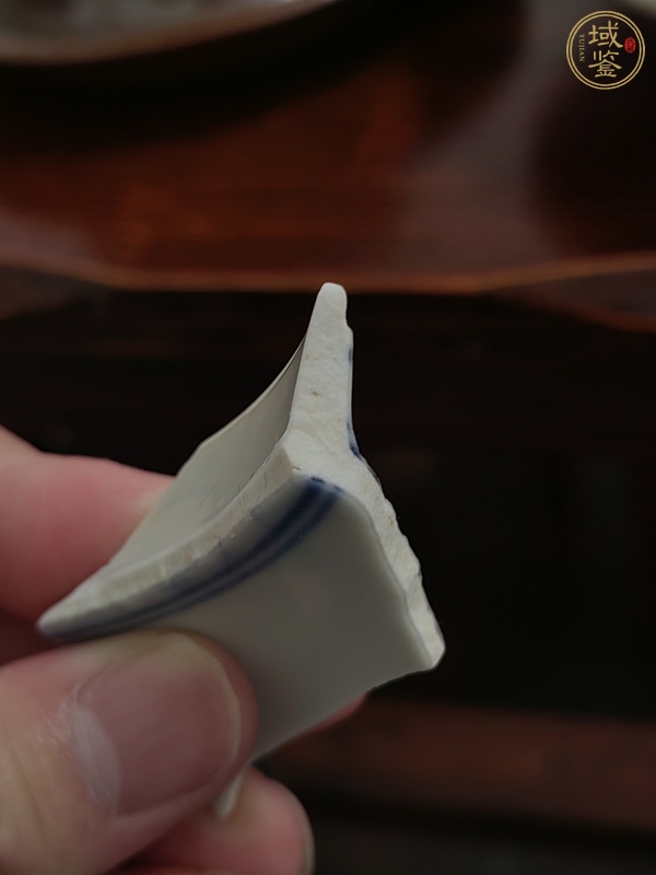 古玩陶瓷青花瓷片真品鑒賞圖