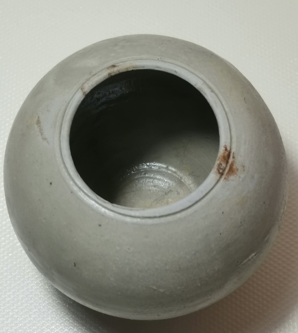 古玩陶瓷越窯青瓷水盂拍賣(mài)，當(dāng)前價(jià)格288元