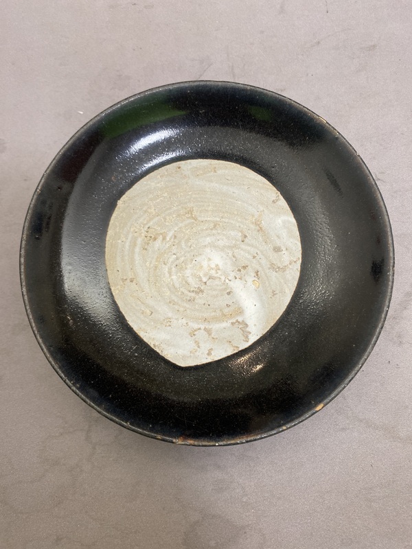 古玩陶瓷黑釉大碗拍賣，當前價格2650元