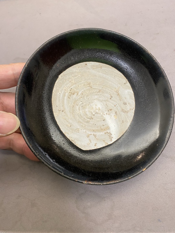 古玩陶瓷黑釉大碗拍賣，當前價格2650元