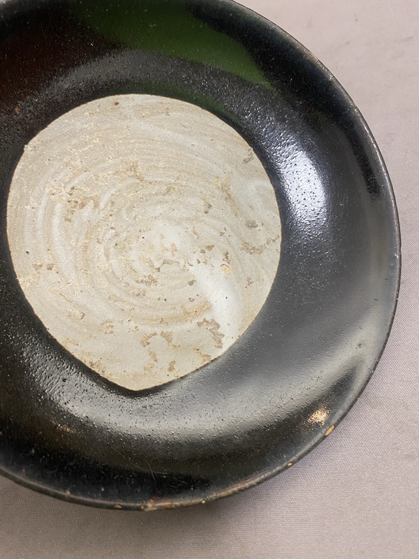 古玩陶瓷黑釉大碗拍賣，當前價格2650元