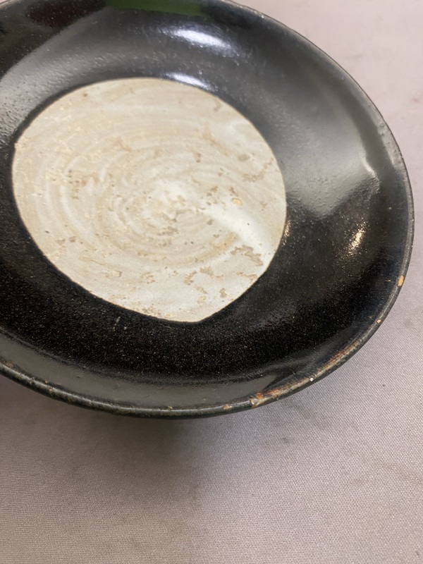 古玩陶瓷黑釉大碗拍賣，當前價格2650元