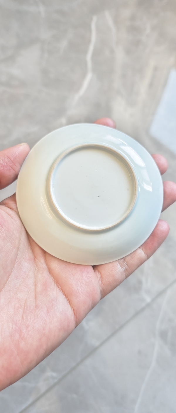 古玩陶瓷青花王濟射牛圖盤拍賣,當前價格1200元