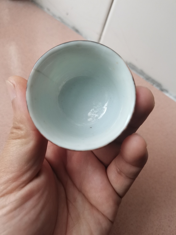 古玩陶瓷晚清**紅開(kāi)光粉彩童子圖仰種杯拍賣(mài),當(dāng)前價(jià)格0元