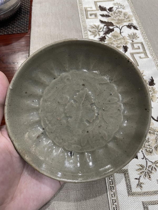 古玩陶瓷碟拍賣,當前價格5888元