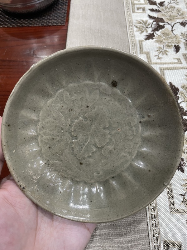古玩陶瓷碟拍賣,當前價格5888元