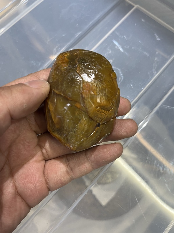 古玩雜項壽山田黃石擺件拍賣,當前價格3600元
