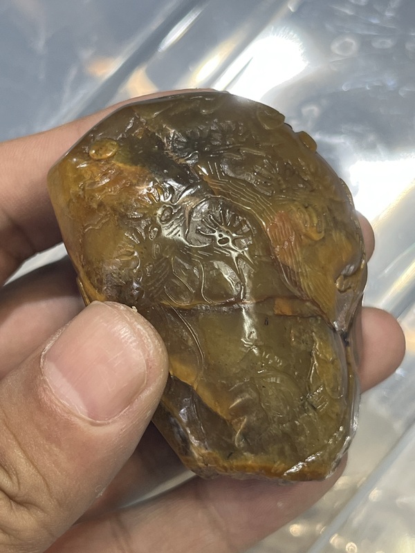 古玩雜項壽山田黃石擺件拍賣,當前價格3600元
