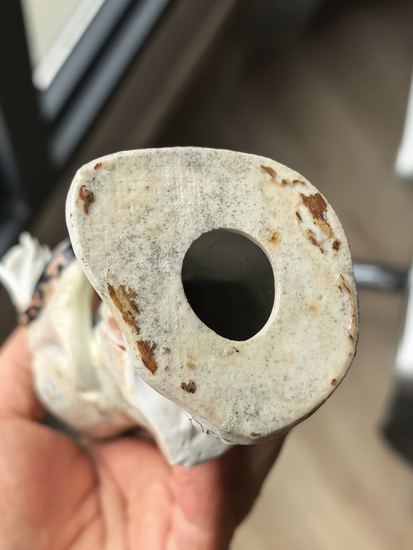 古玩陶瓷粉彩黛玉葬花造像拍賣,當前價格3918元